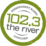 102.3/105.7 The River logo