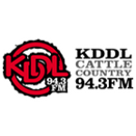 KDDL Cattle Country 94.3 FM logo