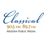Classical 90.5 FM KUAT logo