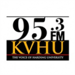 95.3 KVHU (Arkansas) logo