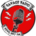 KSVG 89.7 Savage Radio logo