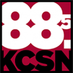 KCSN 88.5 SMART ROCK logo