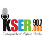 KSER 90.7 logo